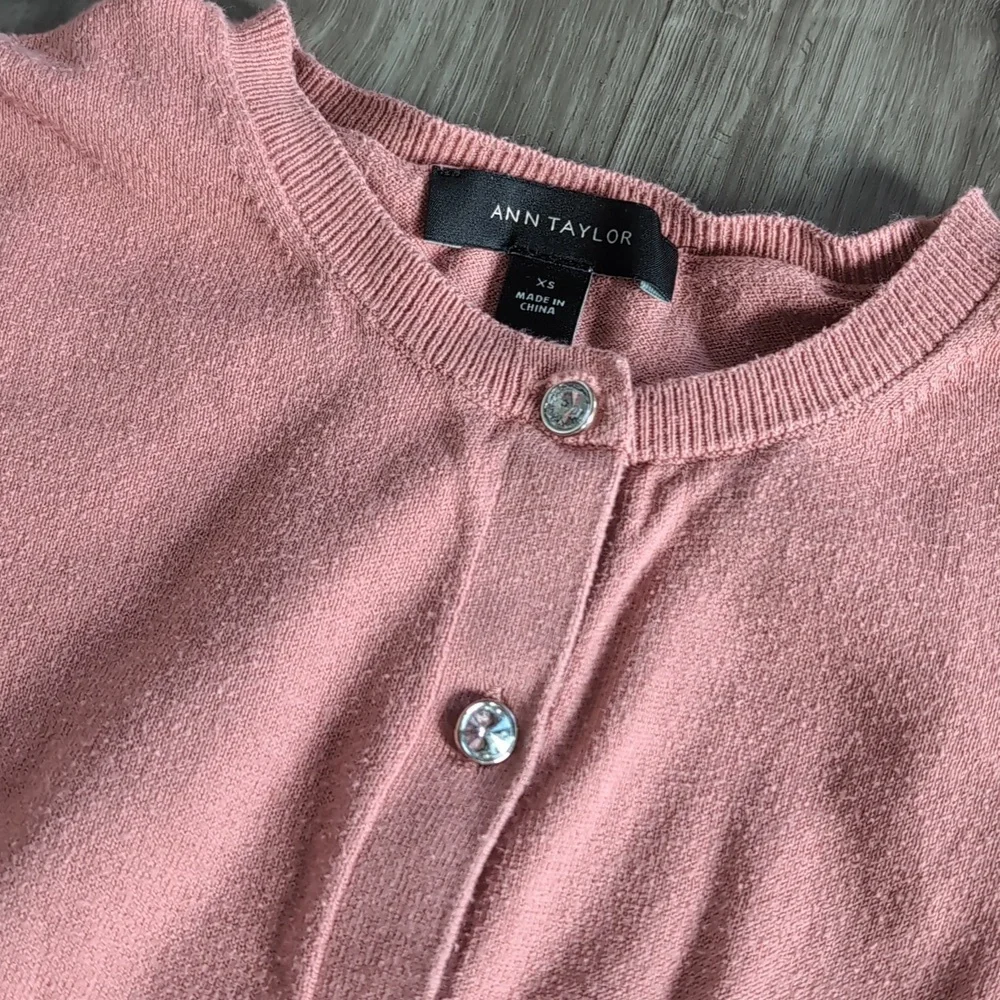 Ann Taylor Burgundy and Pink Sweater Set (2 Items) - Picture 6 of 7